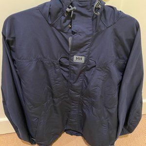 Helly Hansen - Large, Blue Lightweight Rain Jacket